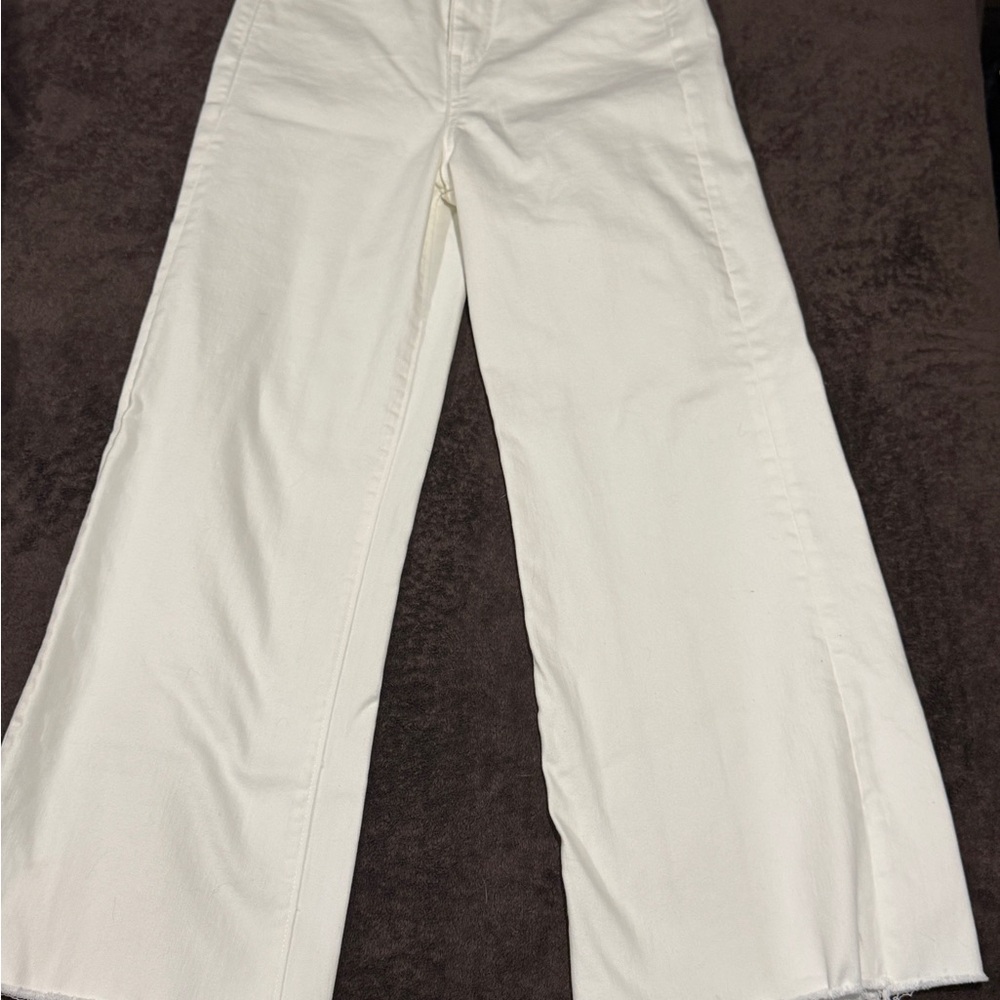 Zenana Outfitters Cream Wide-Leg Pants